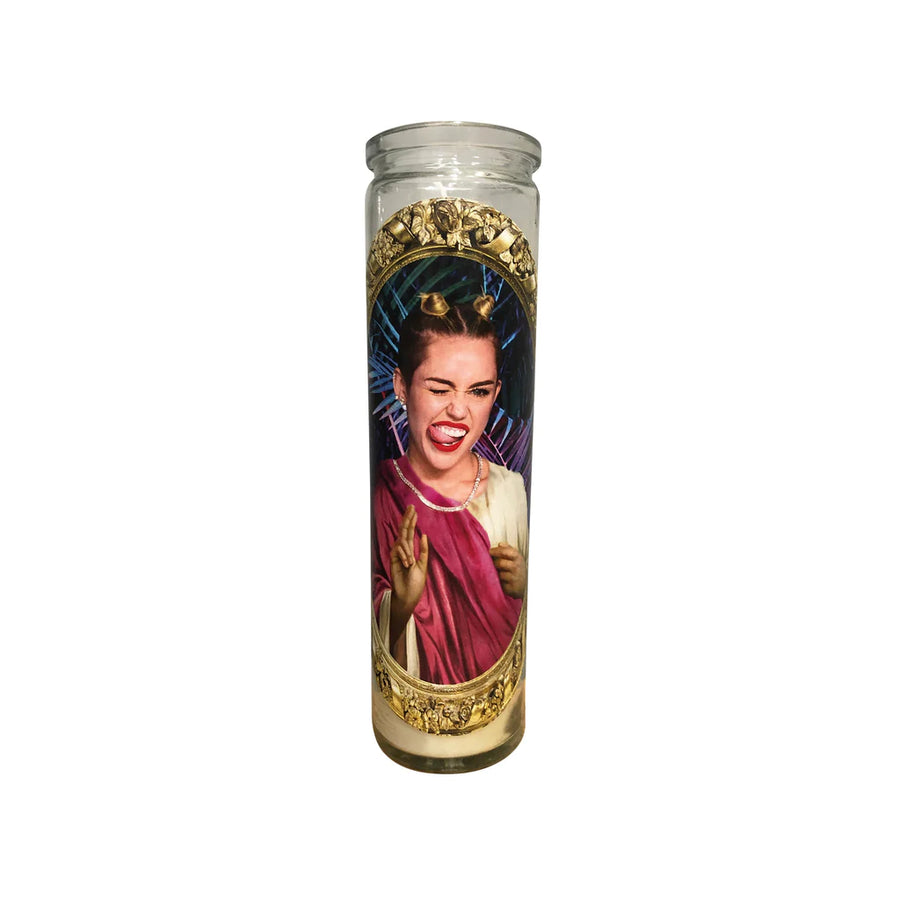 MILEY CYRUS CELEBRITY CEREMONY CANDLE
