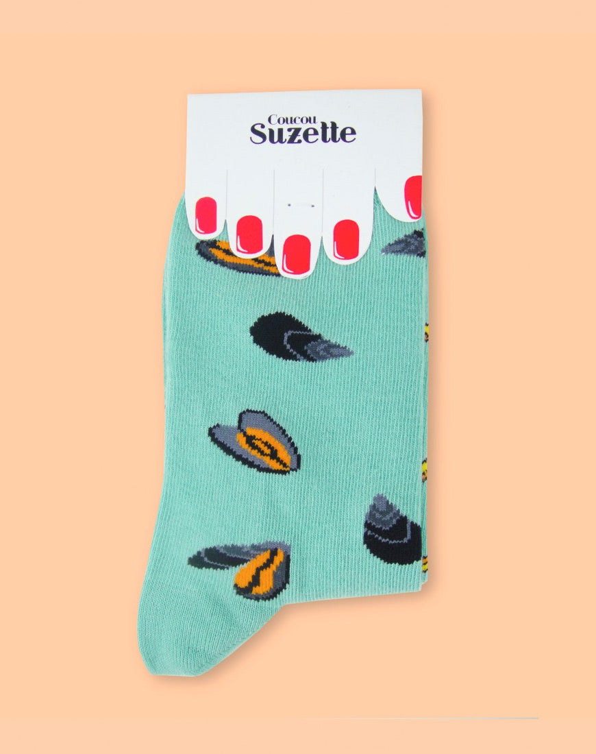 MUSSEL AND FRIES SOCKS