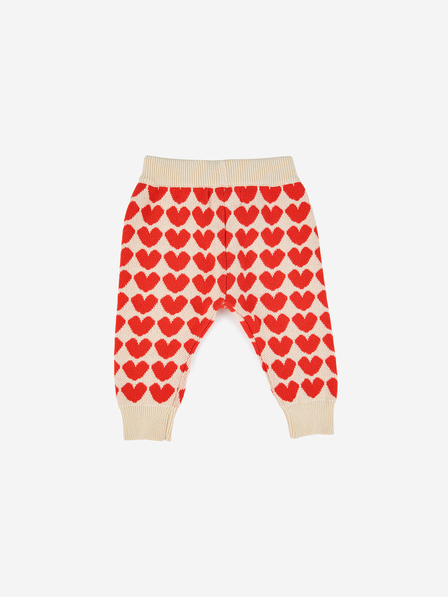 HEARTS KNIT TROUSERS